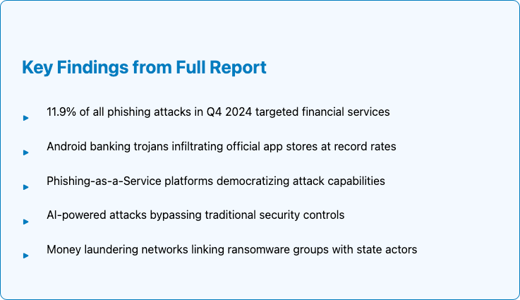 Key report findings