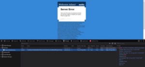 /etc/password displayed on screen